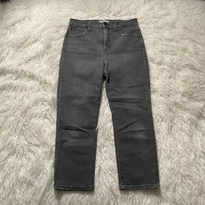 Madewell Gray Ankle & Cropped Jeans